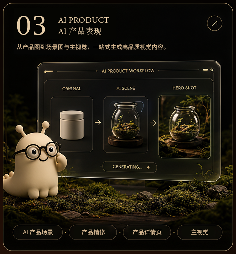 AI 产品表现作品